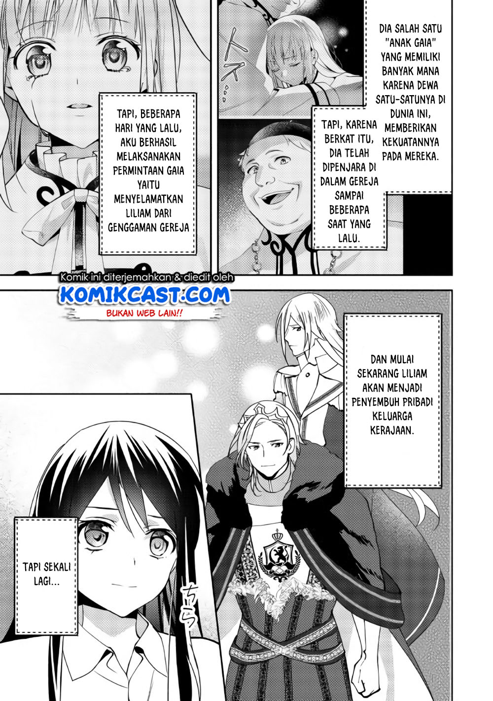 Isekai de “Kuro no Iyashi Te” tte Yobareteimasu Chapter 40 Bahasa Indonesia